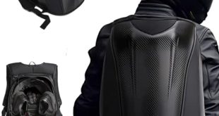 Hard Shell Backpack for Motorcycle