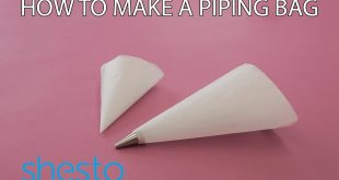 How to Make a Piping Bag